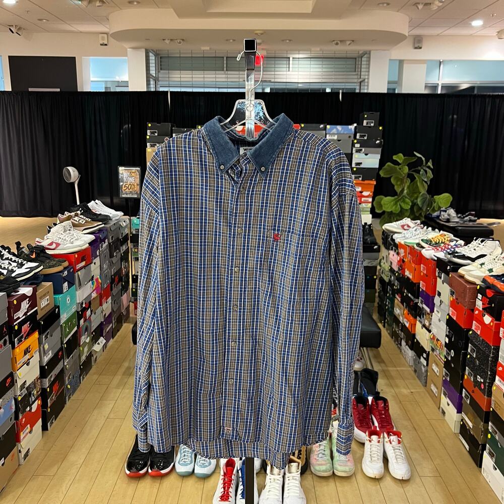 Wrangler PBR Rodeo Dress Shirt Sz XXL
